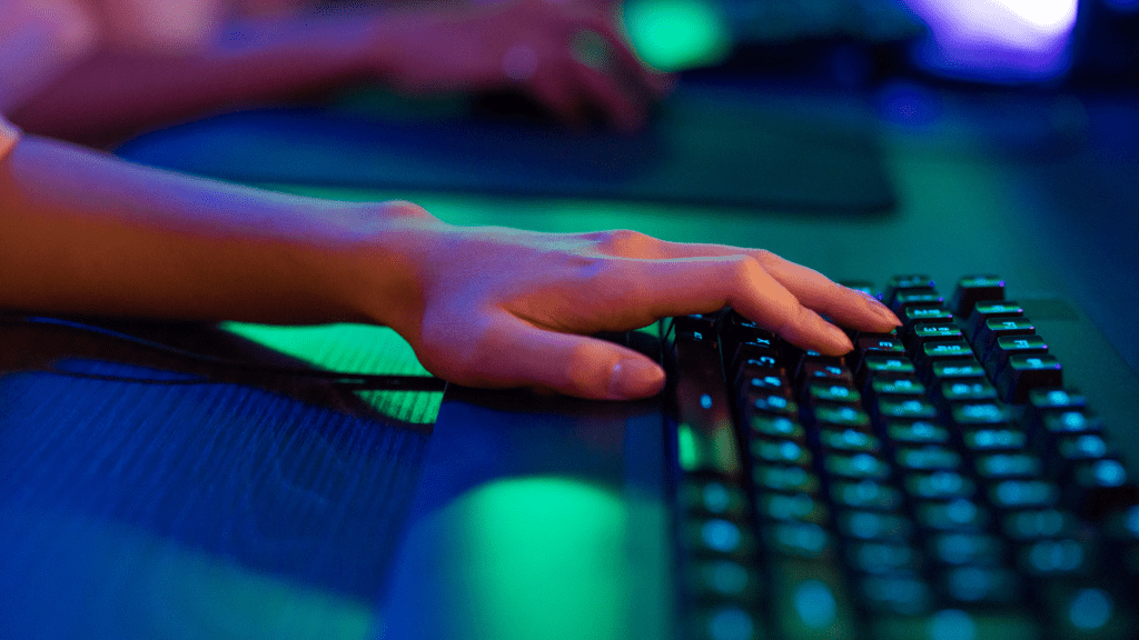 image of a pc keyboard