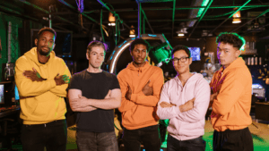 a group of esports player
