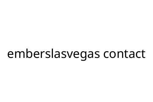 emberslasvegas contact