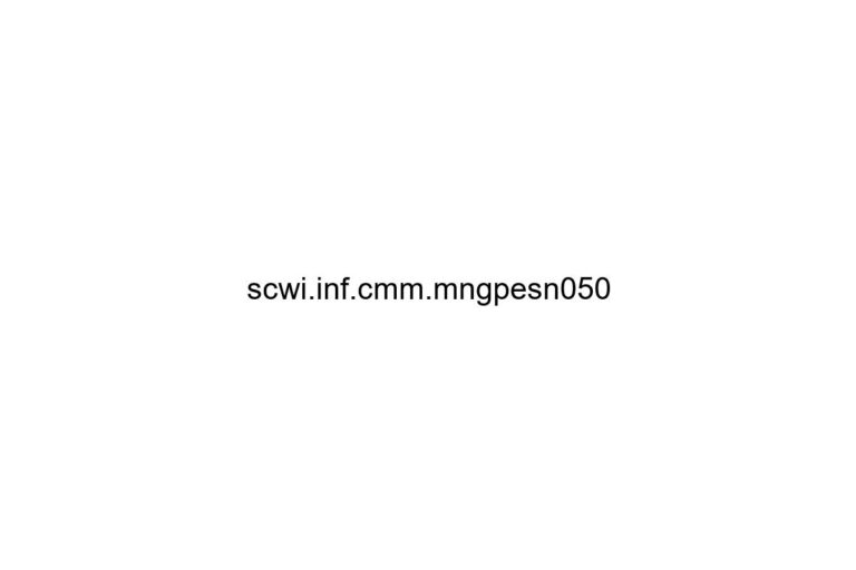 scwi-inf-cmm-mngpesn050