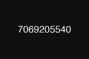 7069205540