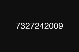 7327242009