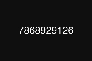 7868929126