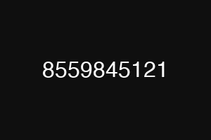 8559845121