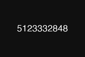 5123332848