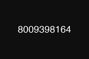 8009398164