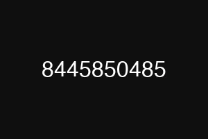 8445850485