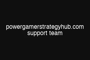 powergamerstrategyhub.com support team
